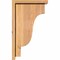 Ekena Millwork Newport Smooth Corbel w/Backplate, Western Red Cedar, 5 1/2"W x 12"D x 20"H COR06X12X20NEW01SWR - alternate 2